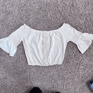 LA Hearts by PacSun women size XS shirt top extra small cream